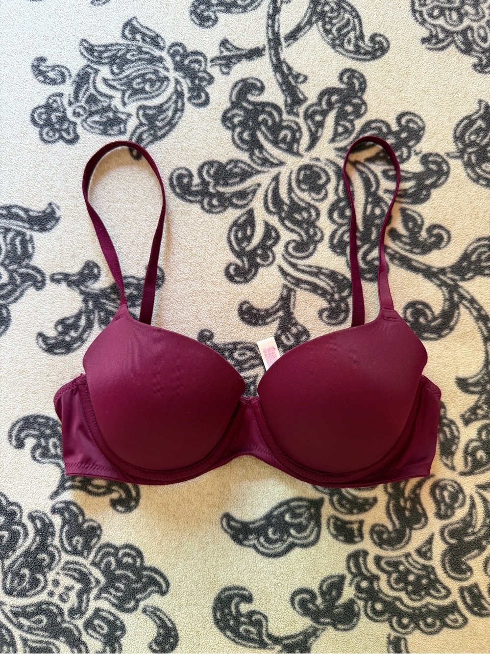 Women’s Smooth T-Shirt Bra in Wine